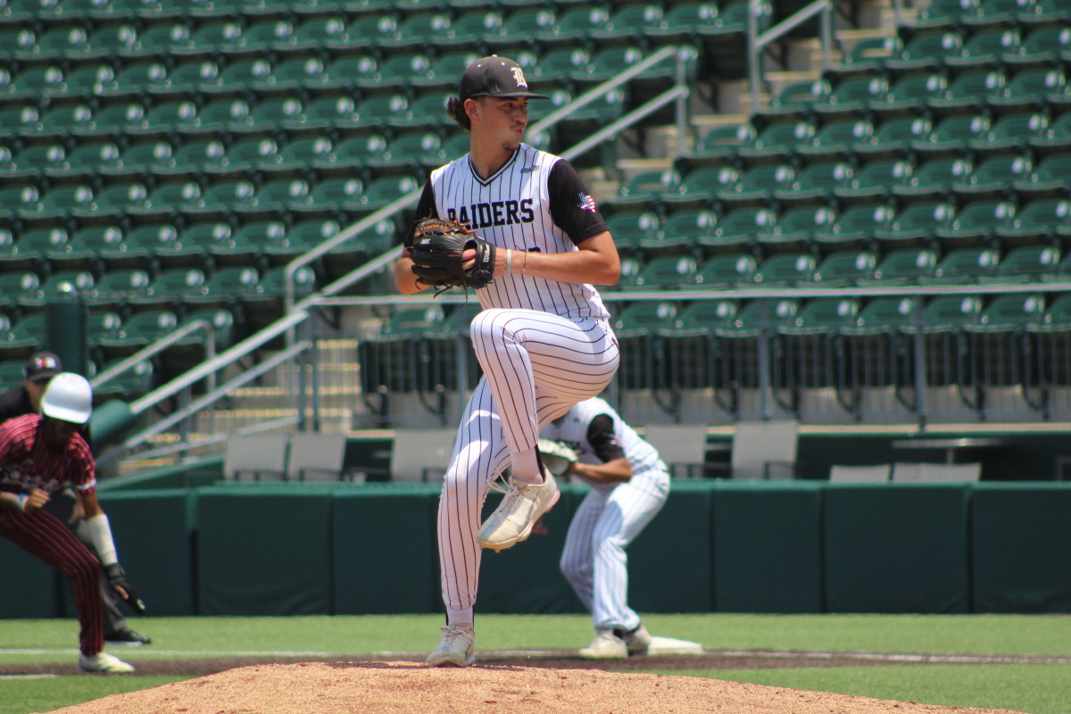 Texarkana Liberty-Eylau Canyon Randall 4A UIL state semifinals Texas baseball playoffs 060723 Andrew McCulloch 490